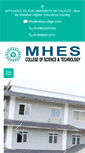 Mobile Screenshot of mhescollege.com